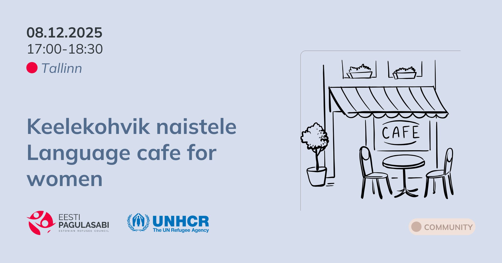 Keelekohvik naistele/ Language cafe for women
