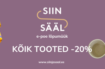 Siin&Sääl lõpumüük 20%